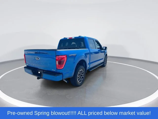 Used 2021 Blue Ford XLT image 8