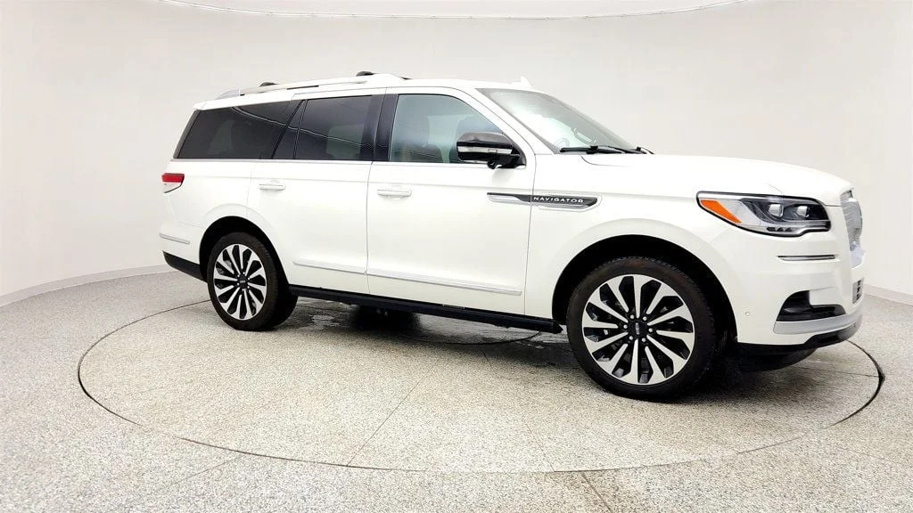 Used 2024 Pristine White Metallic Tri-Coat Lincoln Reserve 4x4 w/ Equipment 201A, HD Trailer Tow Pkg & 22