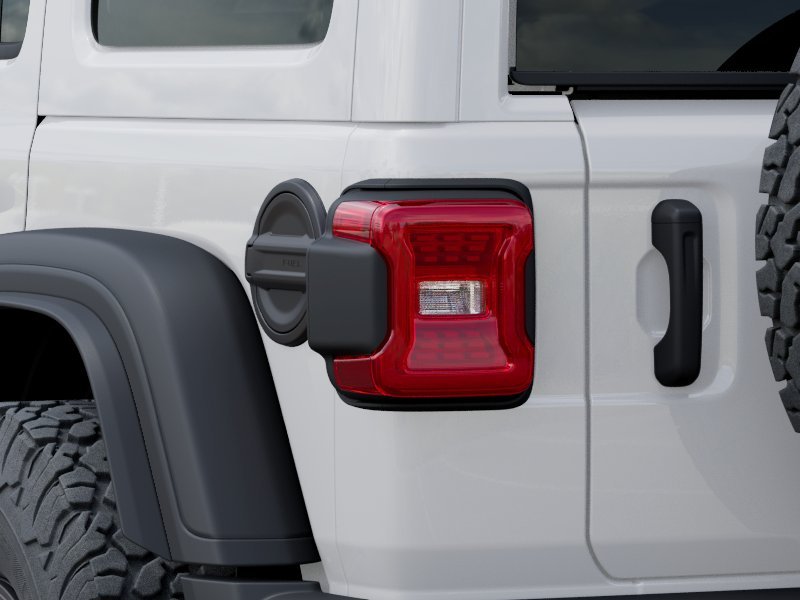 New 2026 Bright White Clear-Coat Exterior Paint Jeep Rubicon image 5
