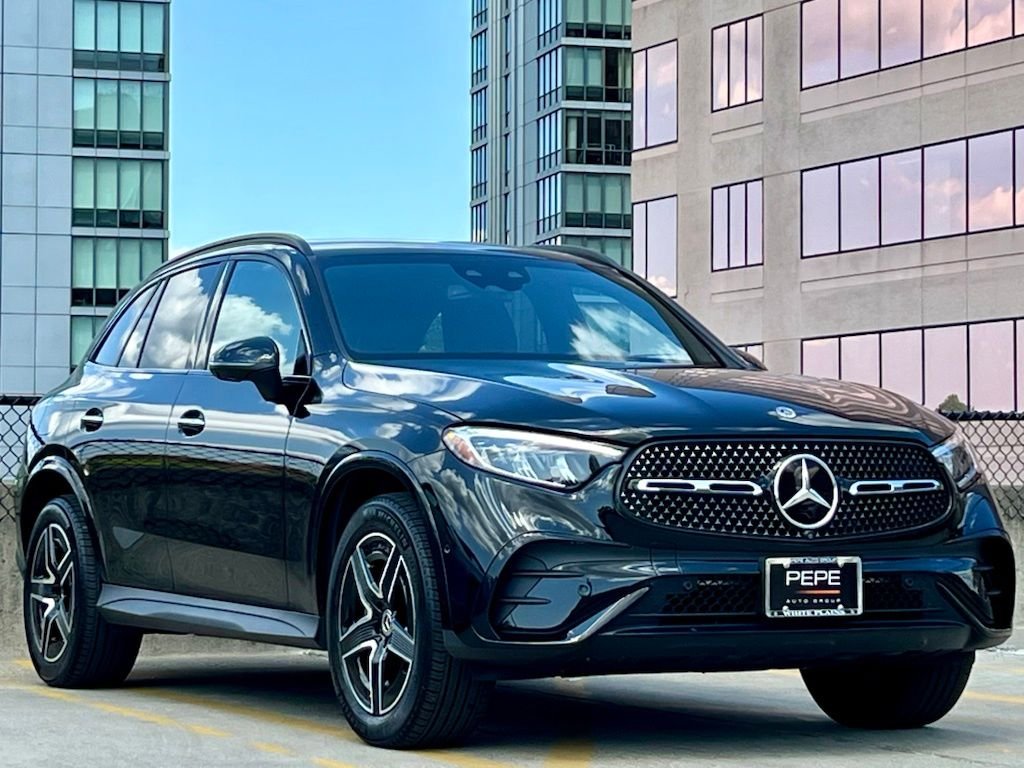 Certified Used 2023 Black Mercedes-Benz GLC 300 image 1