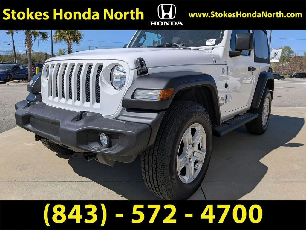 Used 2020 White Jeep Sport S image 8
