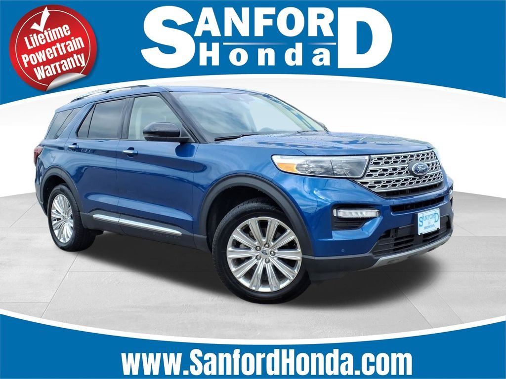 Used 2020 Blue Metallic Ford Limited image 1