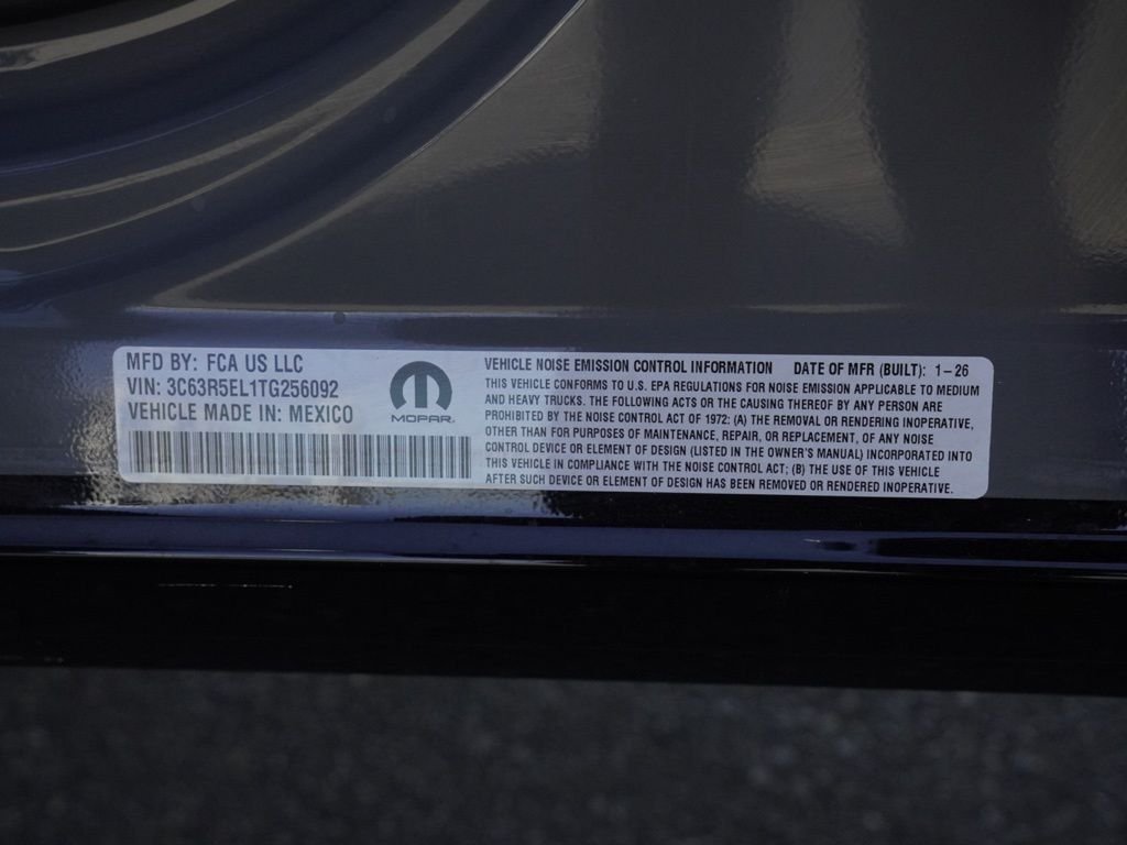 New 2026 Ceramic Gray Clear-Coat Exterior Paint RAM Rebel image 27