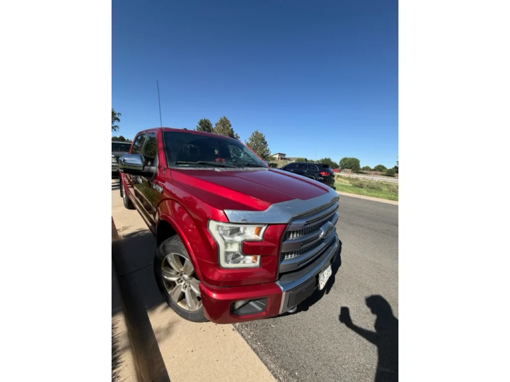 Used 2015 Ruby Red Metallic Tinted Clearcoat Ford Platinum image 5