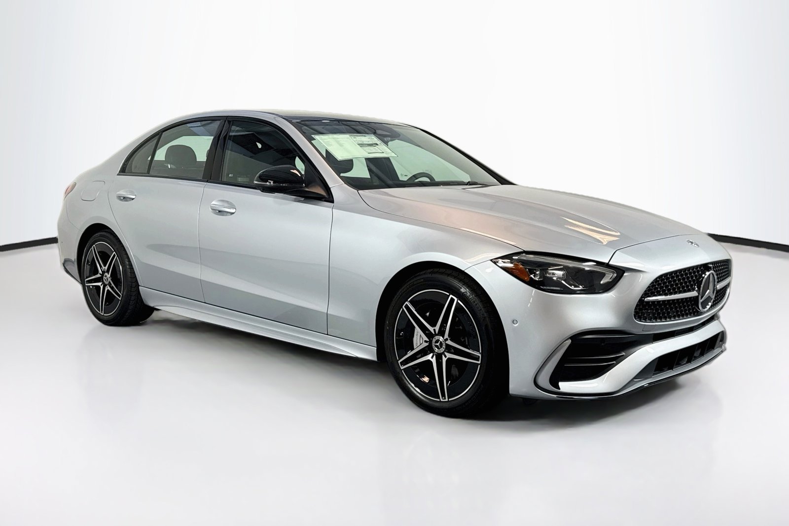 New 2026 Cirrus Silver Metallic Mercedes-Benz C 300 image 3