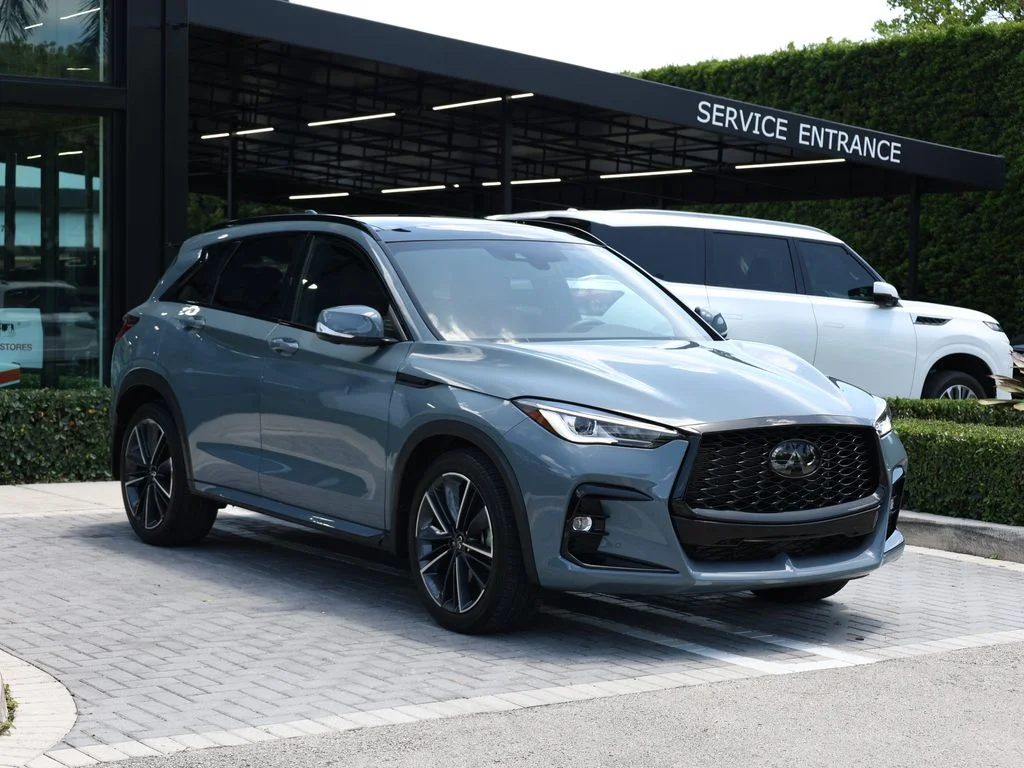 Certified Used 2025 Gray INFINITI SPORT image 2