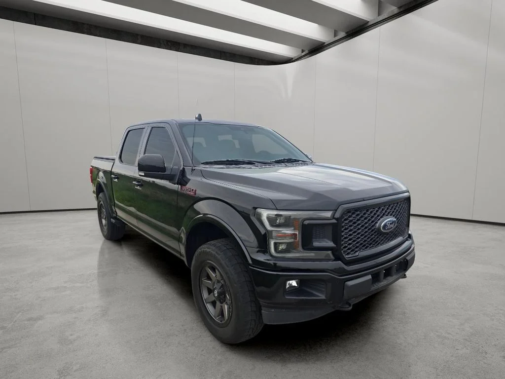 Used 2018 SHADOW BLACK Ford LARIAT image 7