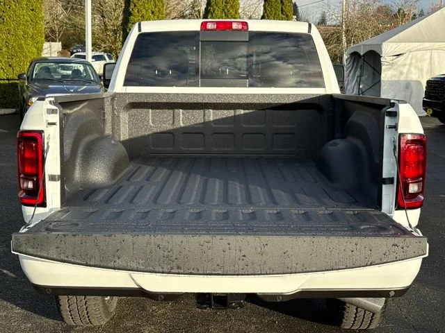 New 2026 Bright White Clearcoat Ram Black Express image 7