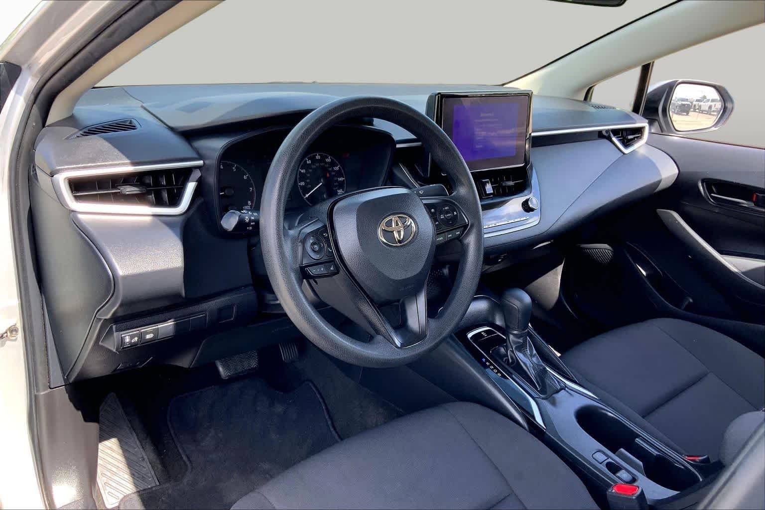 Used 2023 Classic Silver Metallic Toyota LE image 17