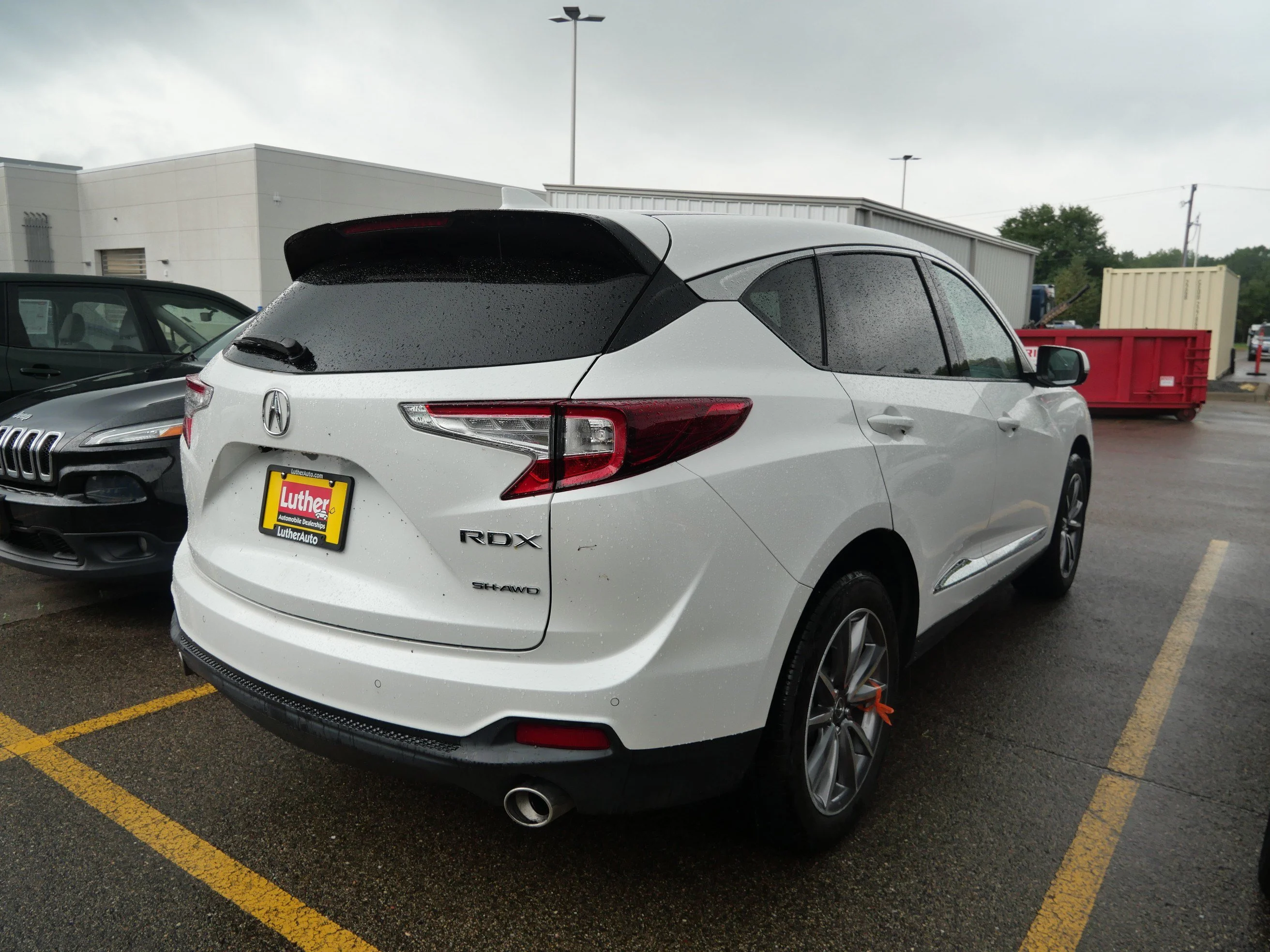 Used 2021 Platinum White Pearl Acura w/Technology Package image 5