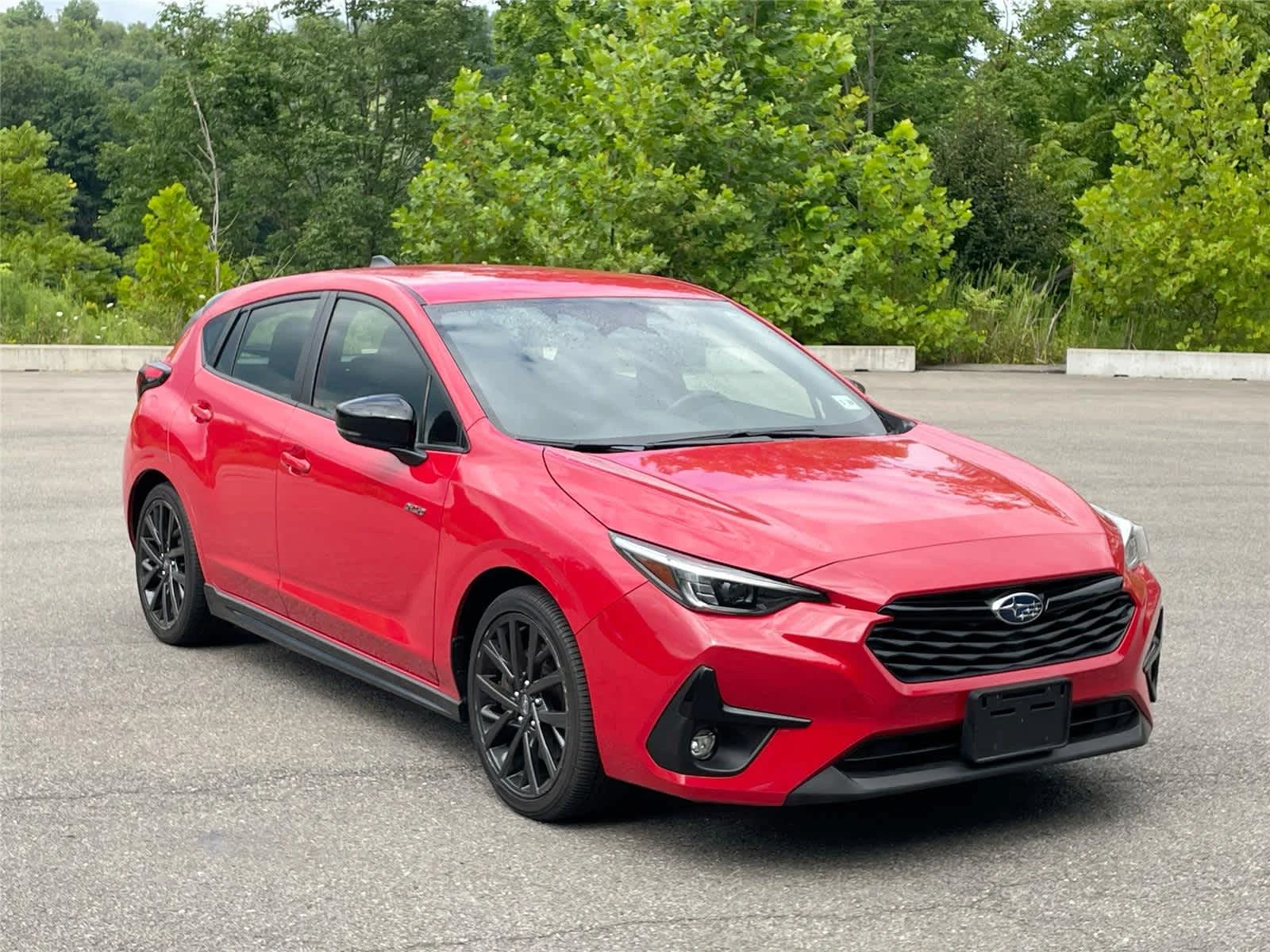 Certified Used 2024 Pure Red Subaru RS image 5