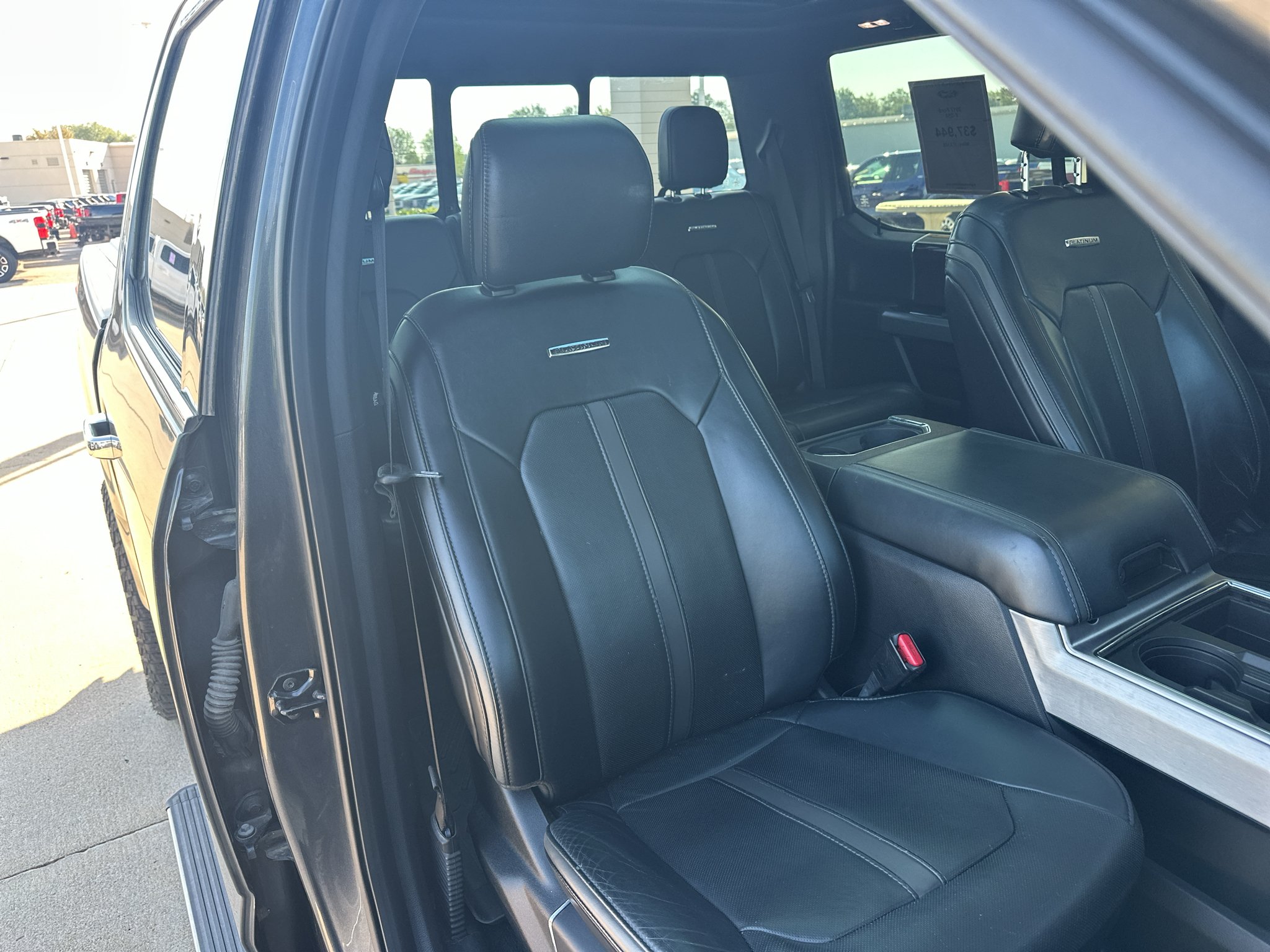 Used 2017 Magnetic Metallic Ford Platinum image 38