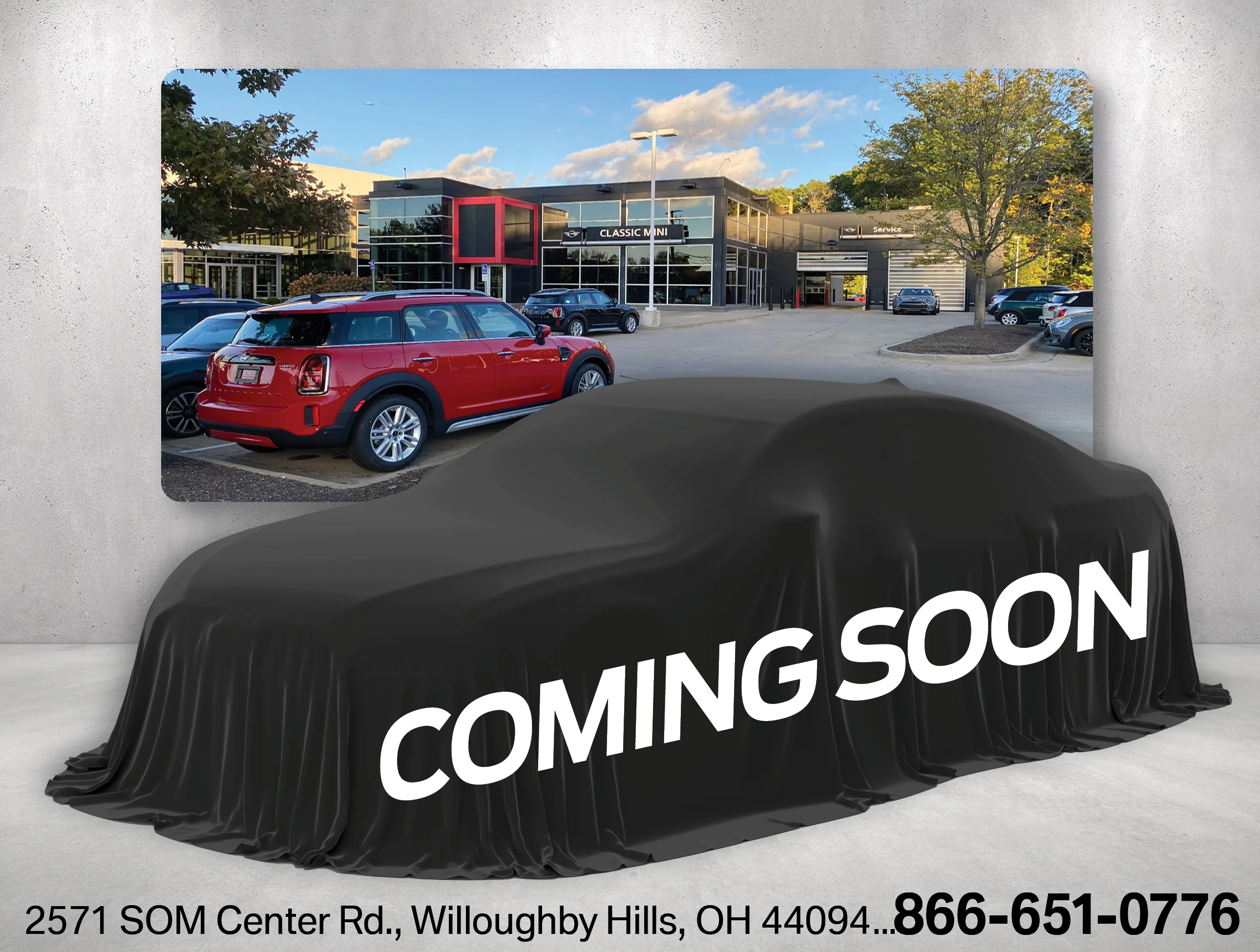 New 2027 Slate Blue Metallic MINI Iconic image 1