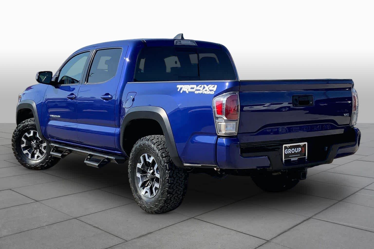 Used 2022 Blue Crush Metallic Toyota TRD Off Road image 12