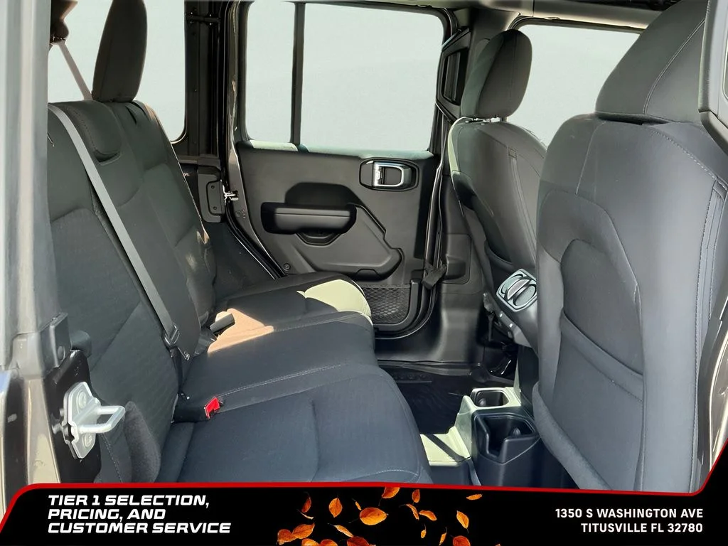 Used 2021 Gray Jeep Unlimited Sport S image 11