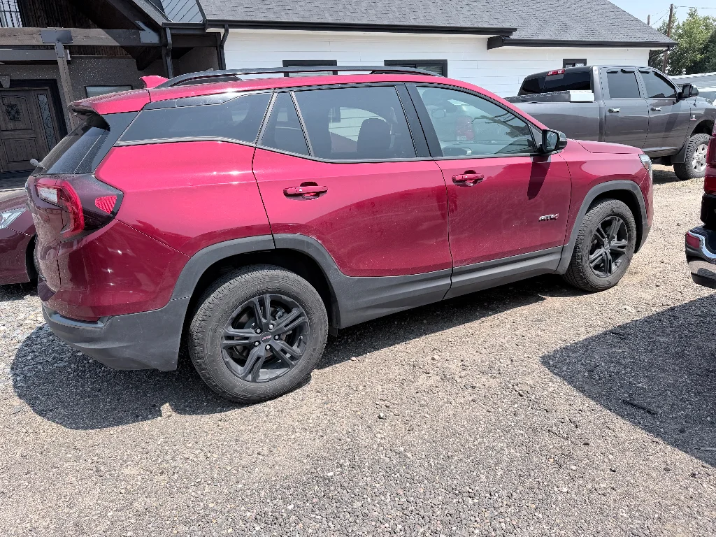 Used 2023 Volcanic Red Tintcoat GMC AT4 image 5