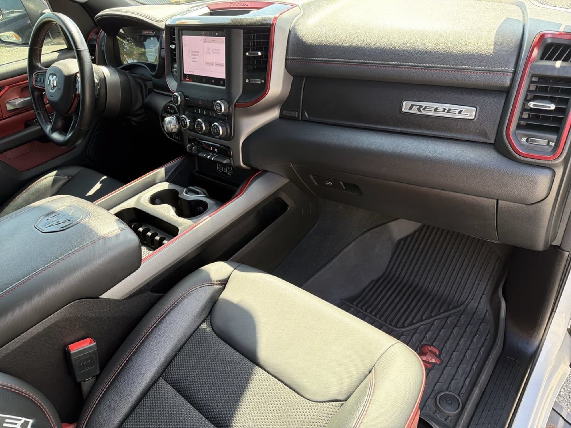 Used 2022 Bright White Clearcoat Ram Rebel image 12