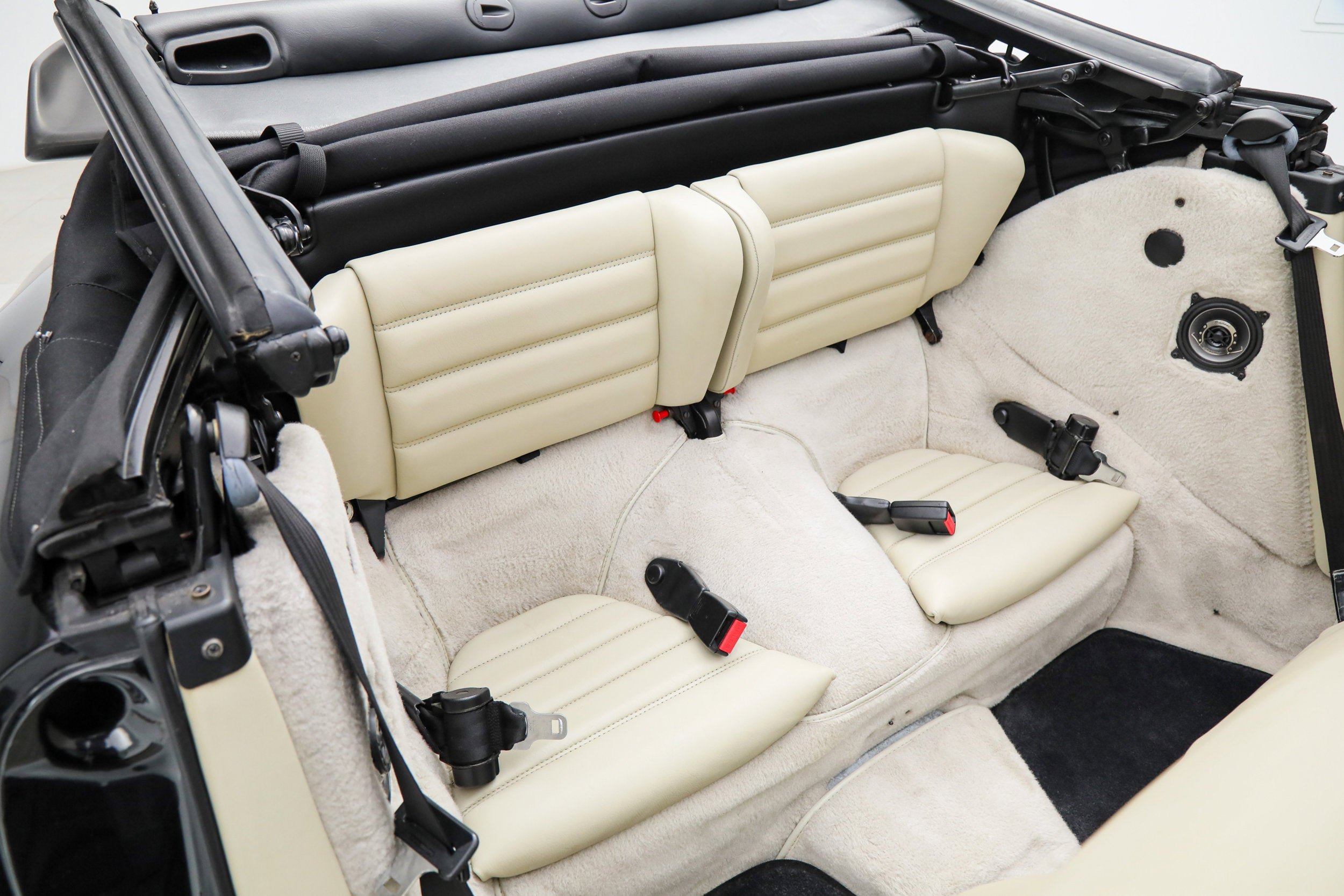 Used 1989 Black Porsche Turbo Cabriolet Slantnose image 42