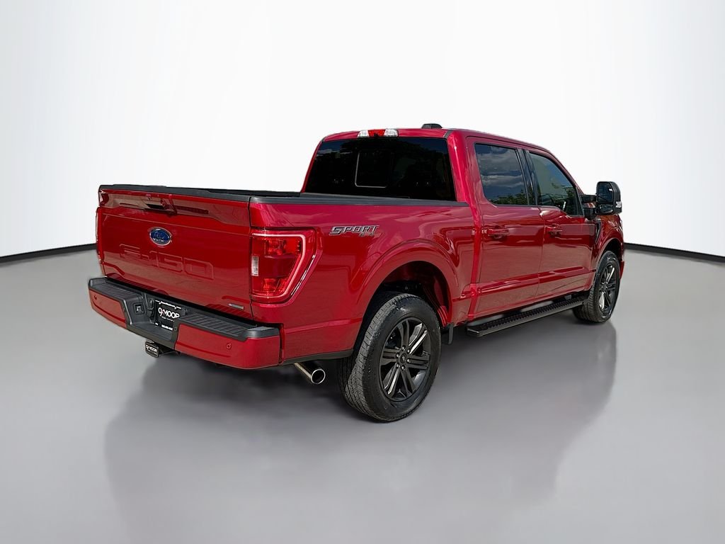 Used 2022 RAPID RED MET TINTED CC Ford XLT image 7