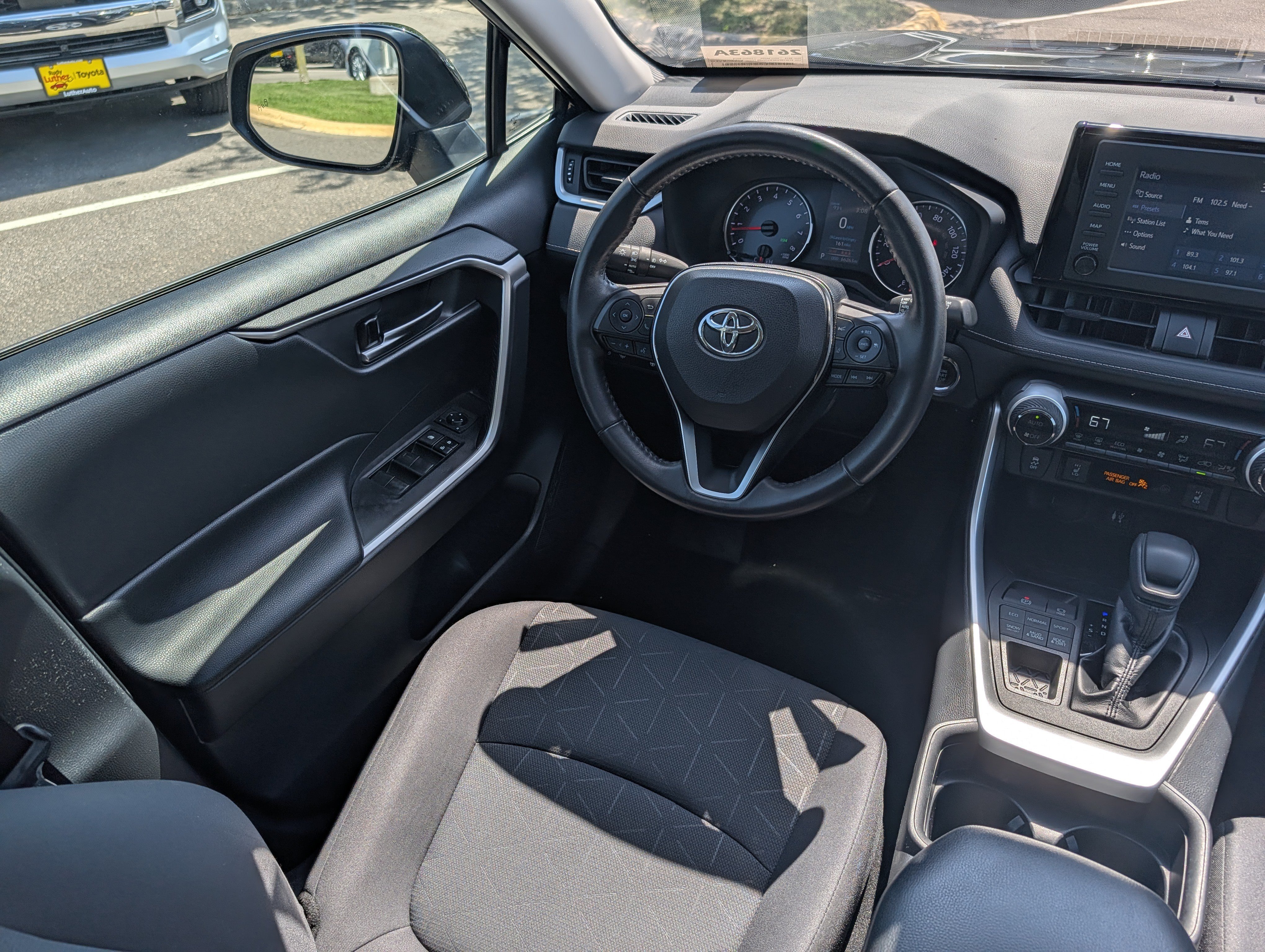 Certified Used 2019 Midnight Black Metallic Toyota XLE image 9