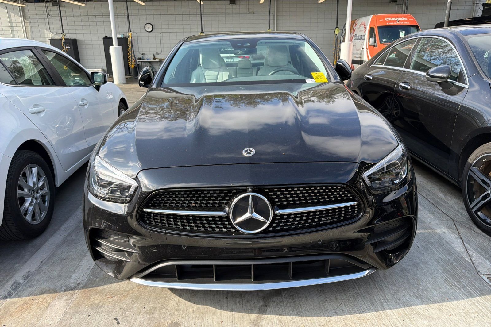 Certified Used 2023 Black Mercedes-Benz E 350 image 3