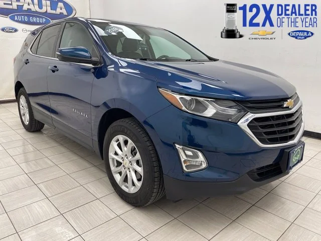 Certified Used 2019 Blue Chevrolet  image 1
