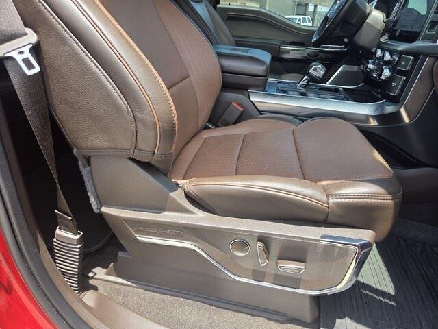 Used 2023 Rapid Red Metallic Tinted Clearcoat Ford King Ranch image 33