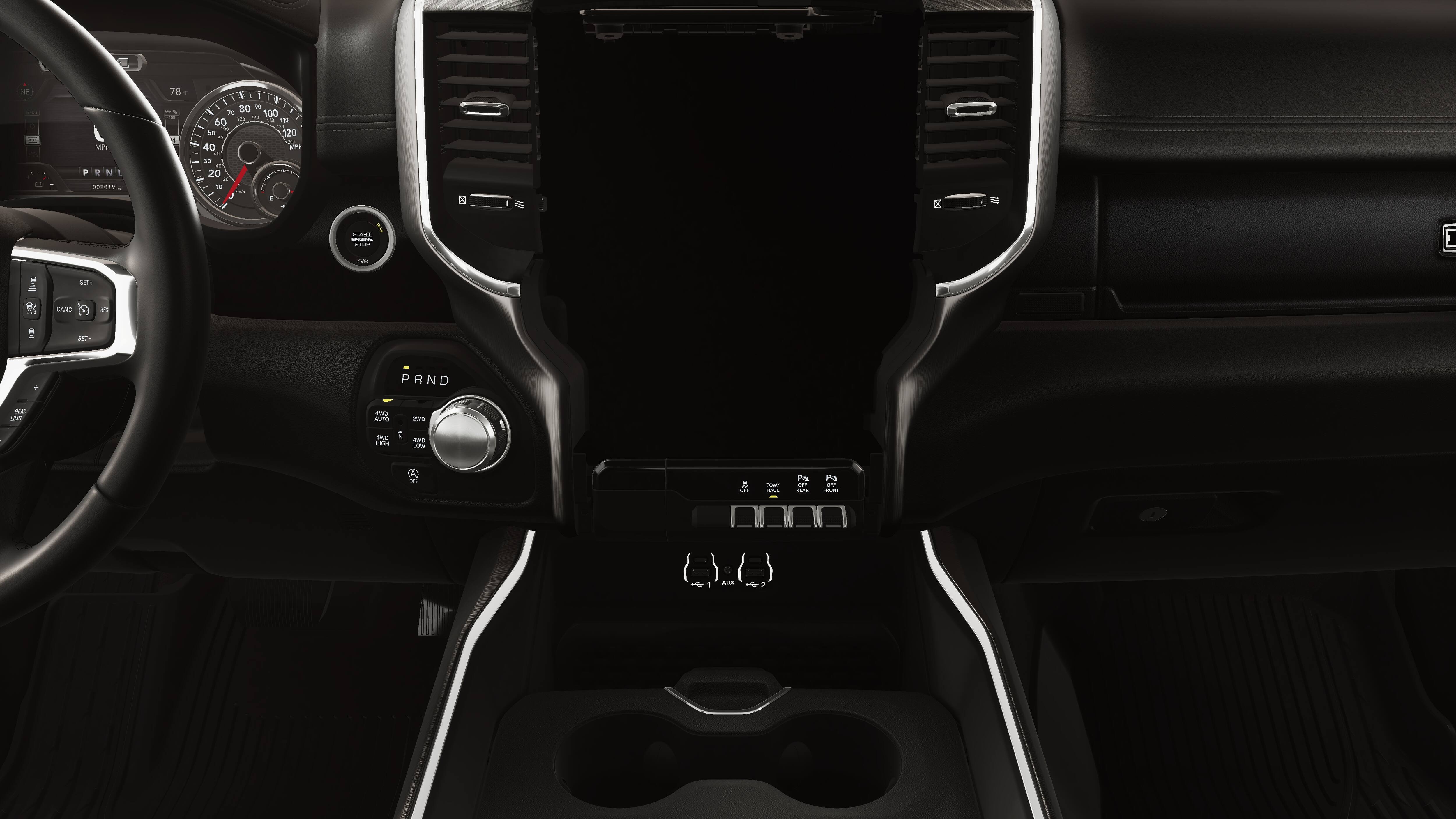 New 2026 Diamond Black Crystal Pearl-Coat Exterior Paint RAM LARAMIE image 17