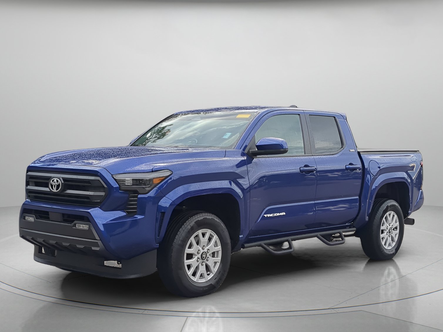 Used 2025 Blue Crush Metallic Toyota SR5 Crew Cab Pickup image 1