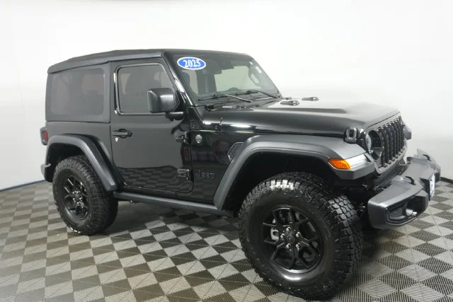 Certified Used 2025 Black Clearcoat Jeep Willys image 2