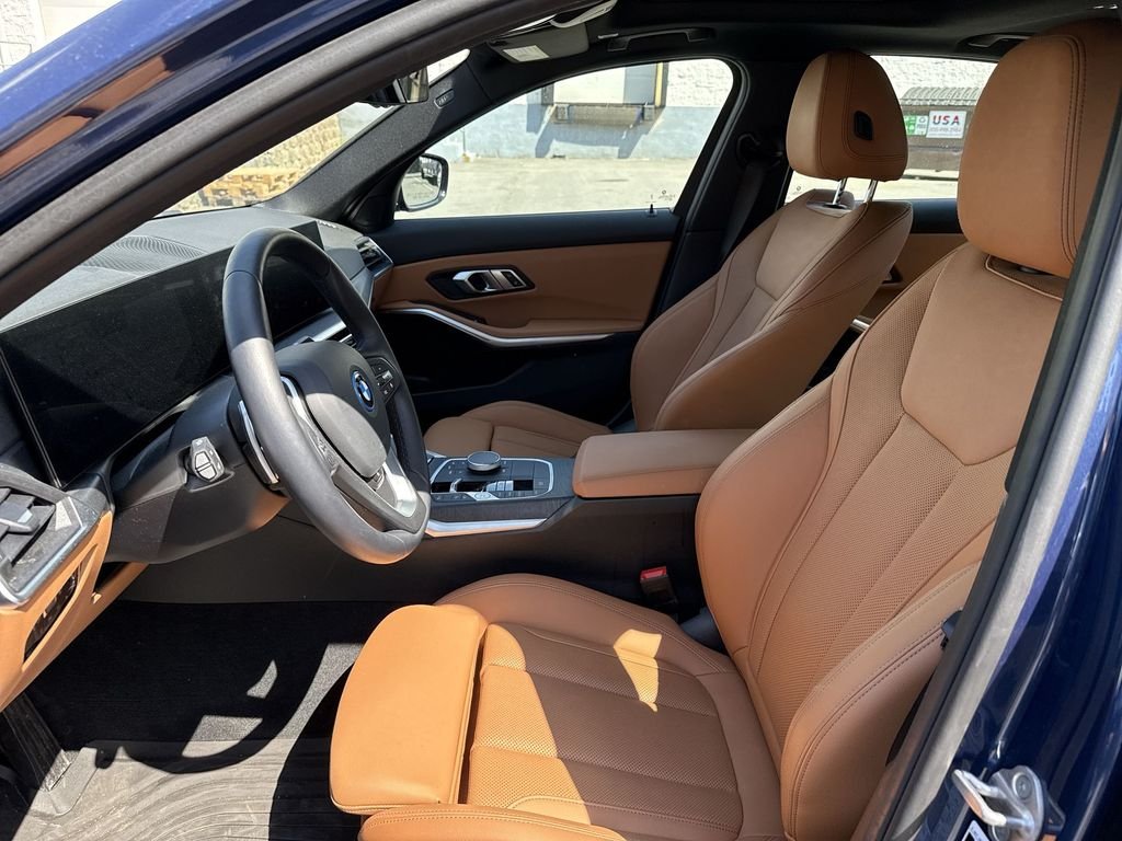 Certified Used 2023 Blue Metallic BMW 330e xDrive image 11
