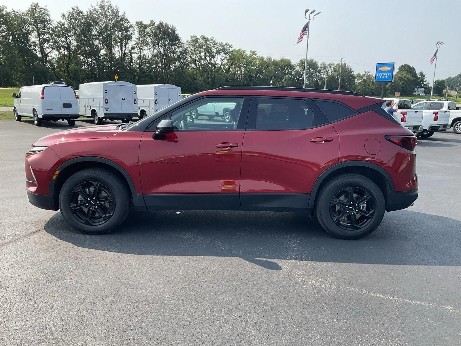 Used 2024 Radiant Red Tintcoat Chevrolet LT image 4