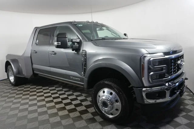 New 2025 Gray Ford Lariat Hauler Bed Crossley Customs image 1