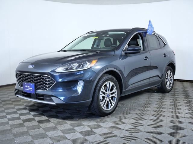 Certified Used 2022 Blue Ford SEL image 5