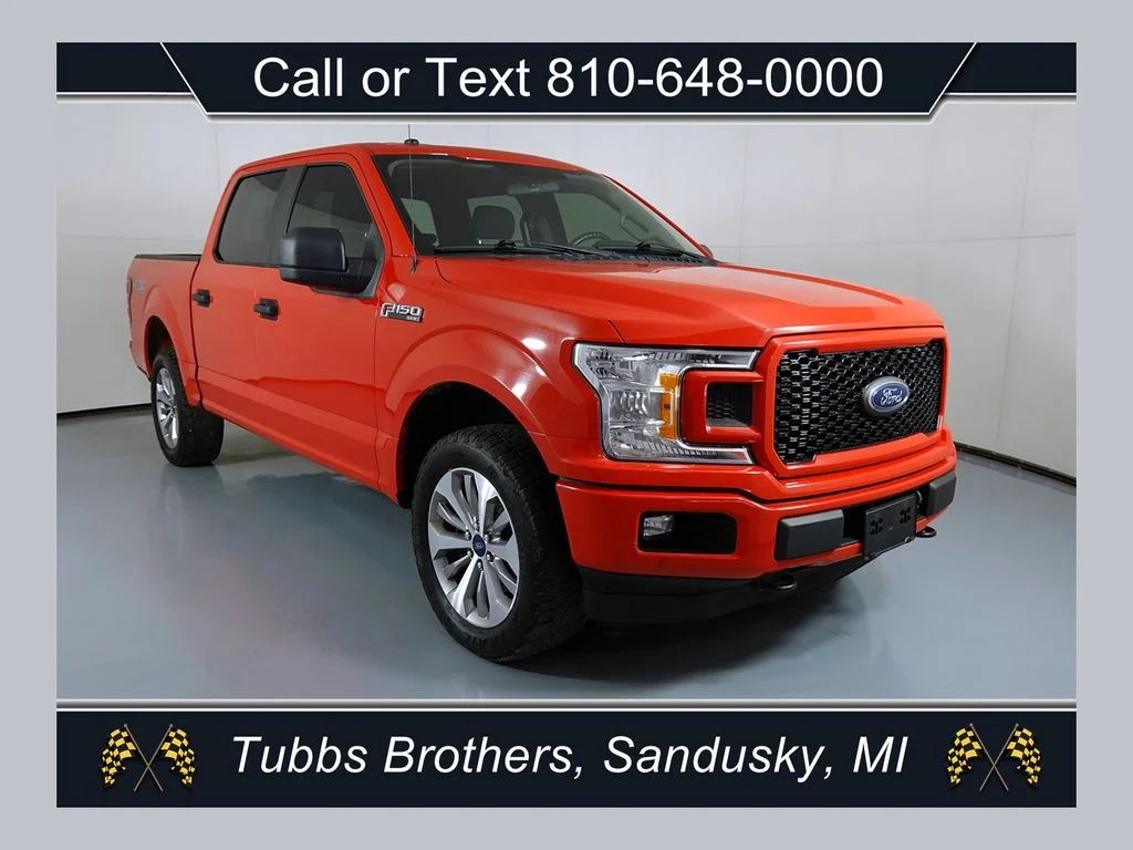 Used 2018 Red Ford XL image 1