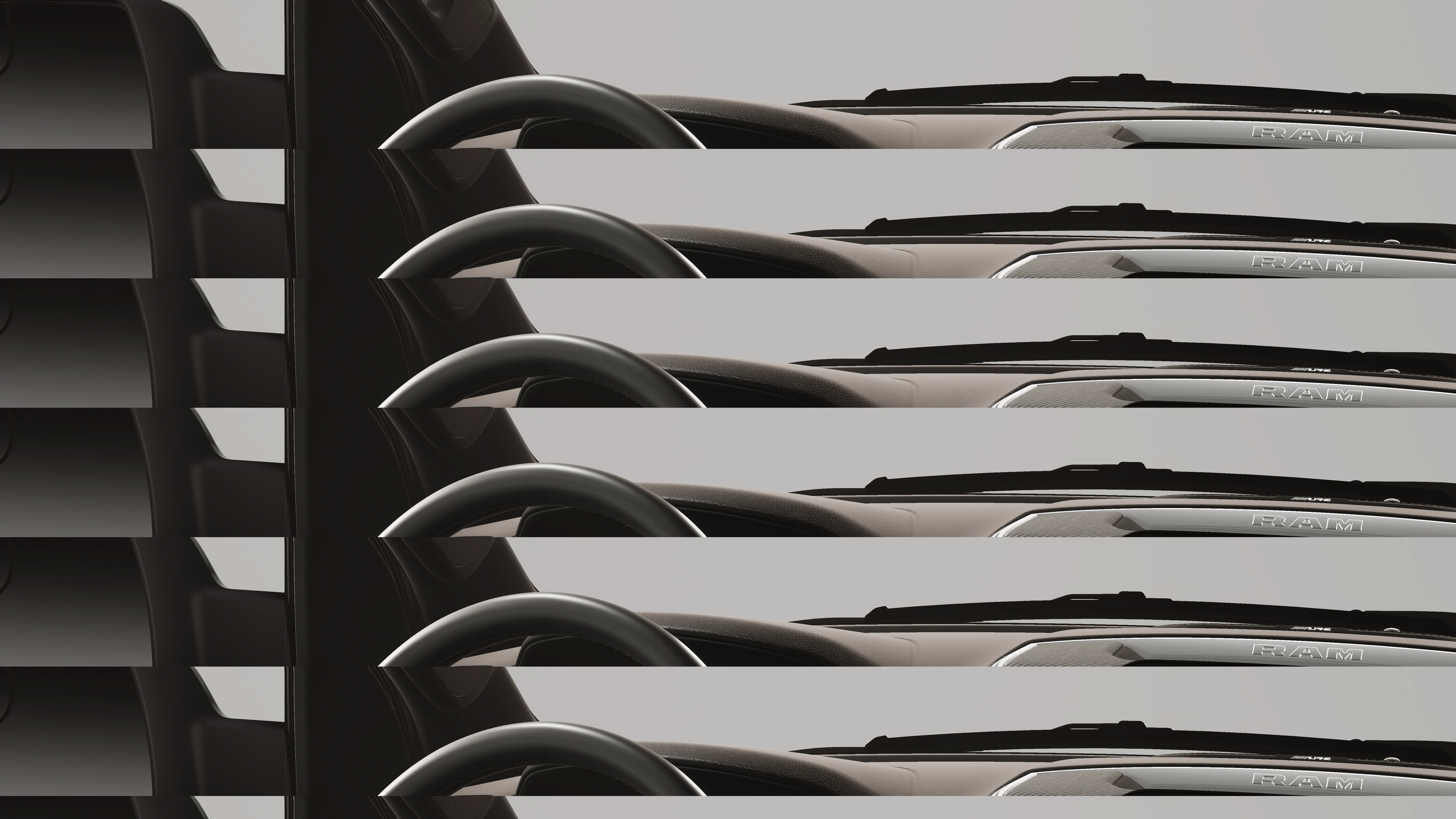 New 2026 Forged Blue Metallic Exterior Paint RAM BIG HORN image 35