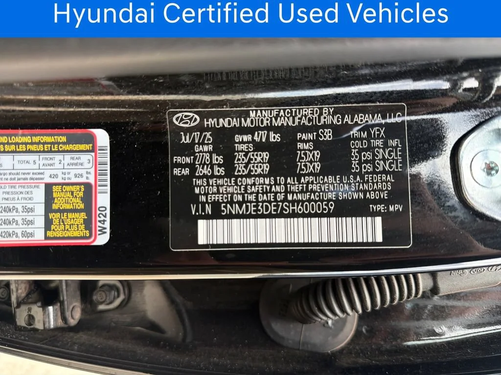 Certified Pre-Owned 2025 Hyundai Tucson Limited