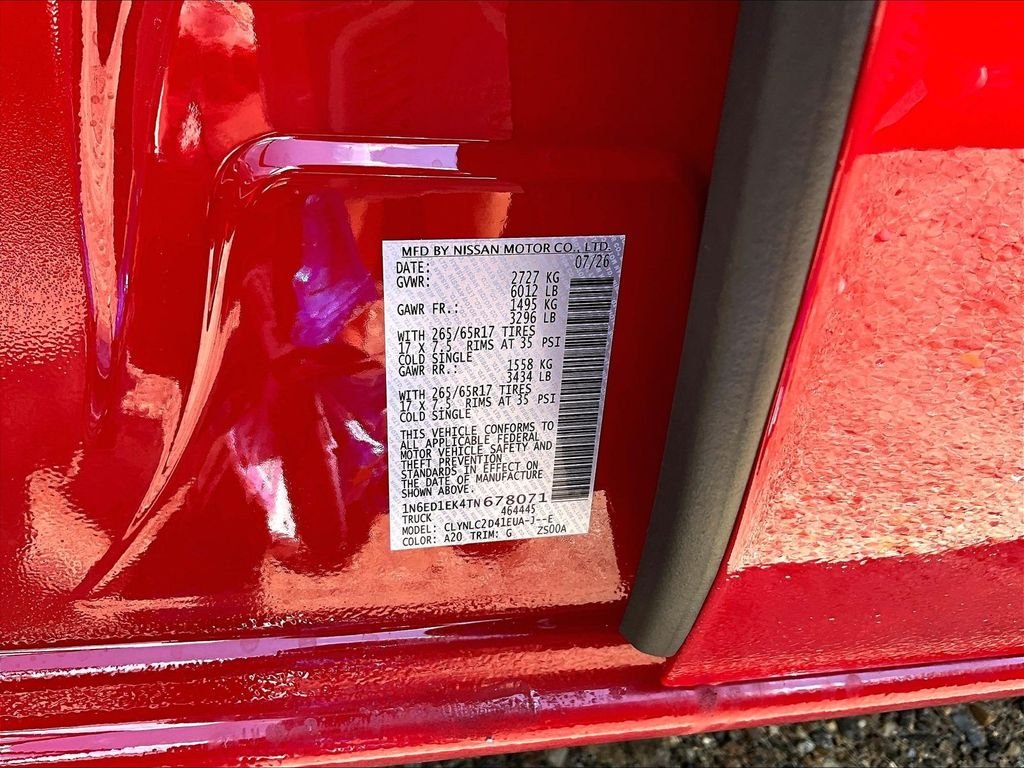 New 2026 Red Nissan SV image 14