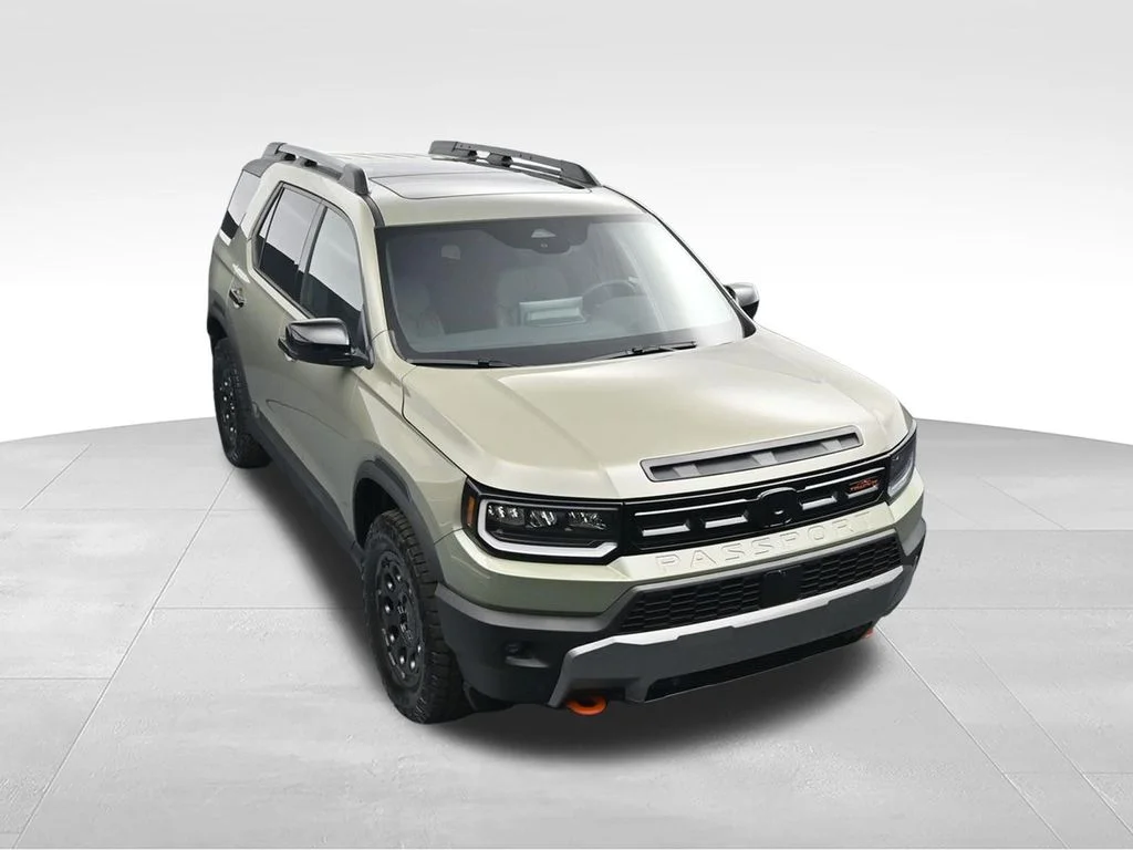 New 2026 Ash Green Metallic Honda TrailSport Elite Blackout image 15
