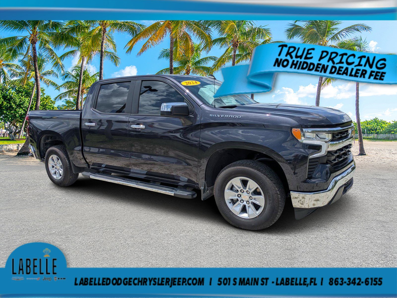 Used 2024 Dark Ash Metallic Chevrolet LT image 1