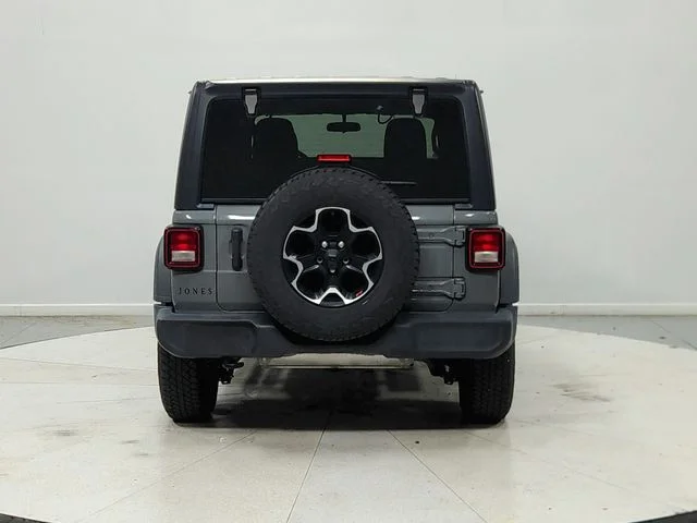 Used 2021 Gray Jeep Unlimited Sport image 7
