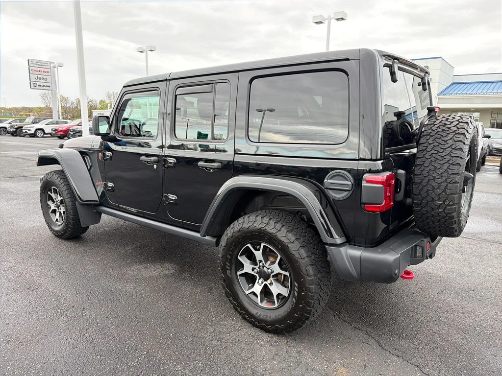 Used 2021 Black Jeep Unlimited Rubicon image 3