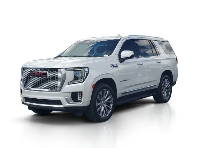 Used 2021 WHITE FROST TRICOAT GMC Denali image 3
