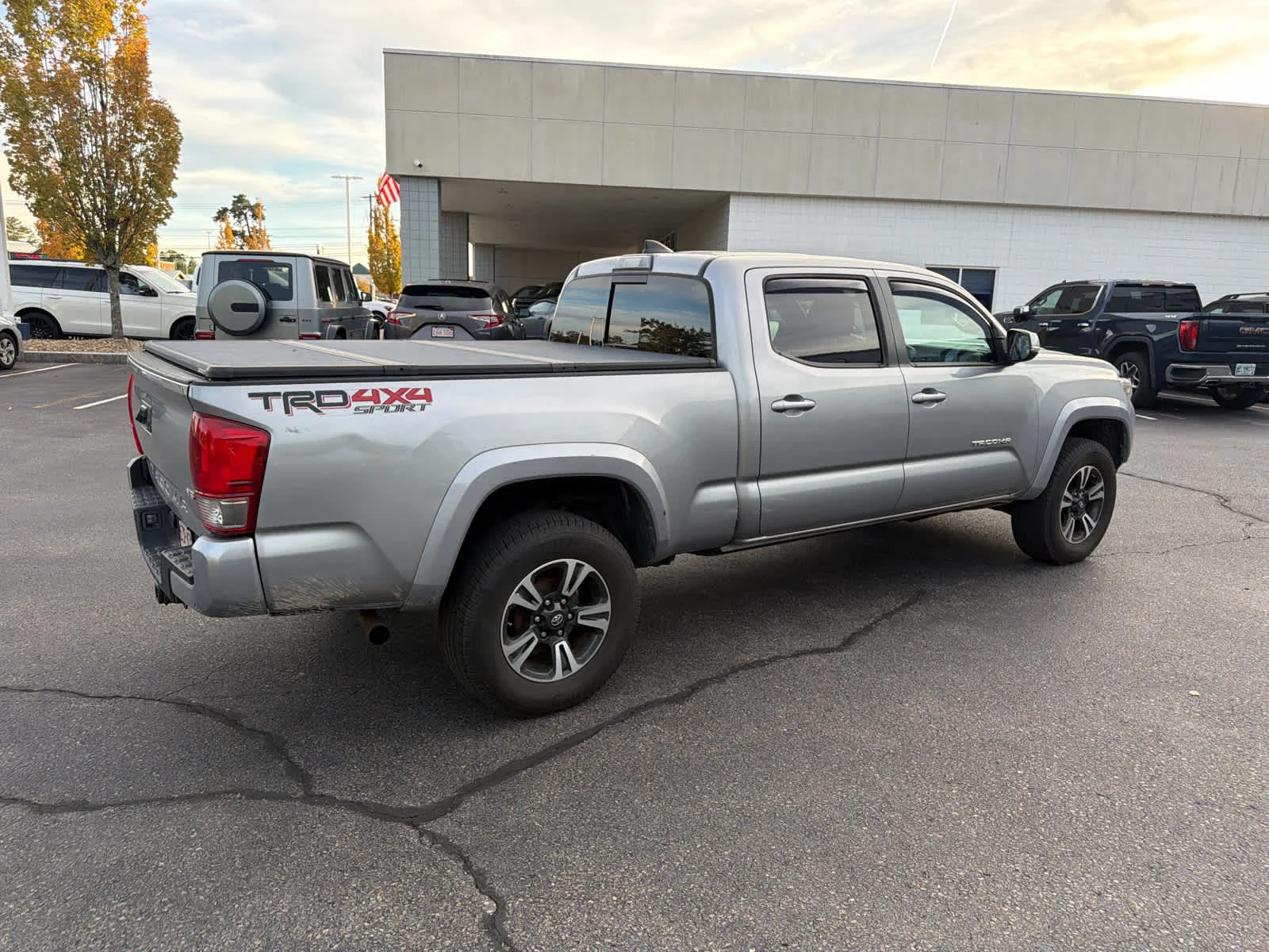 Used 2017 Silver Sky Metallic Toyota TRD Sport image 7
