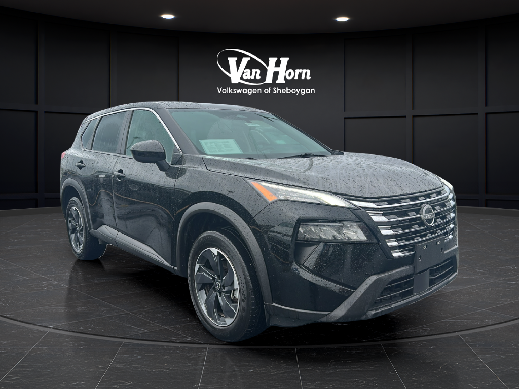 Used 2025 Super Black Nissan SV image 1