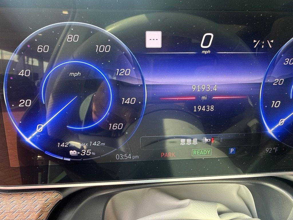 Certified Used 2023 Blue Mercedes-Benz 500 Sedan image 3