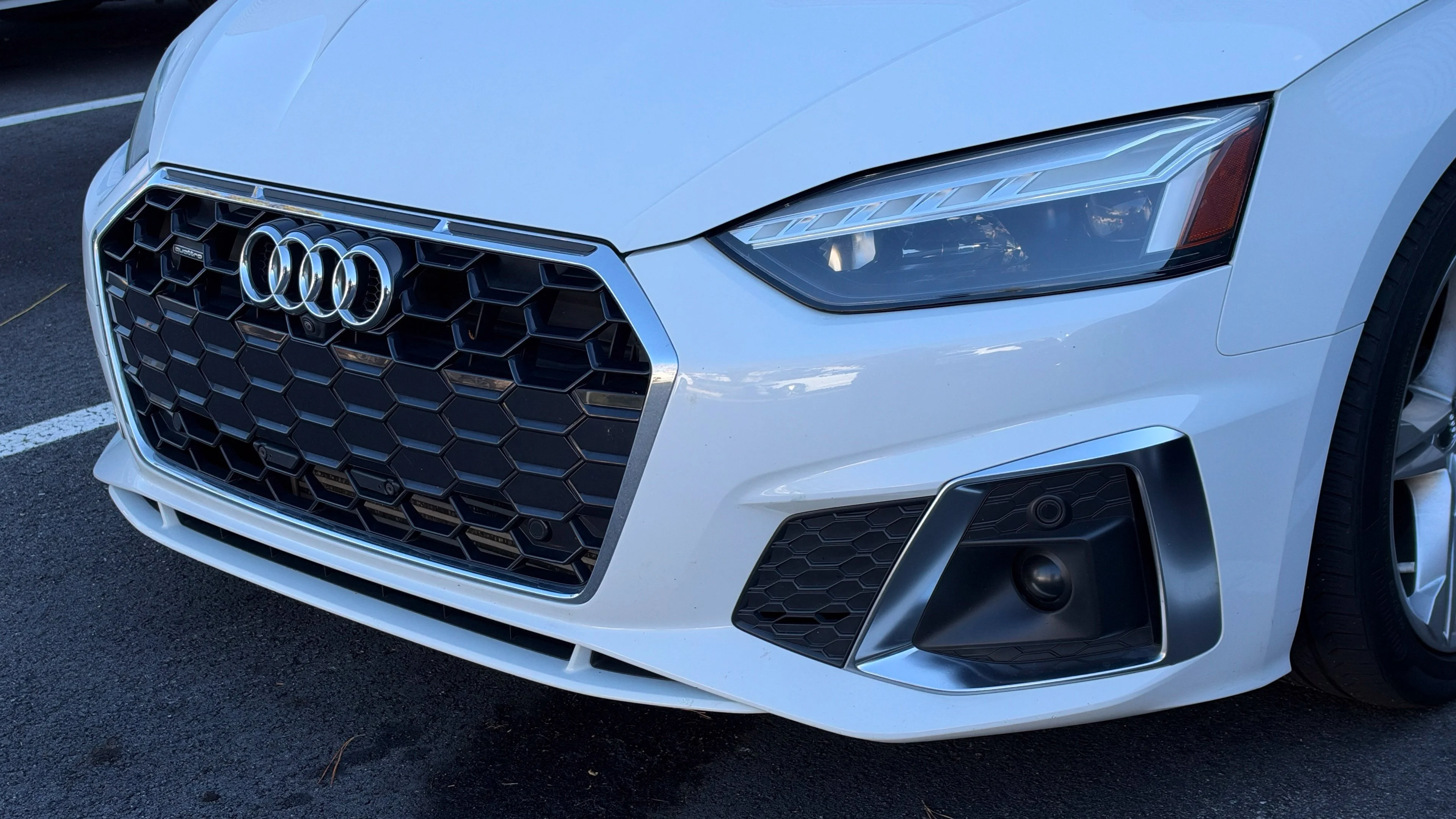 Used 2021 Glacier White Audi 45 S line Premium Plus image 11