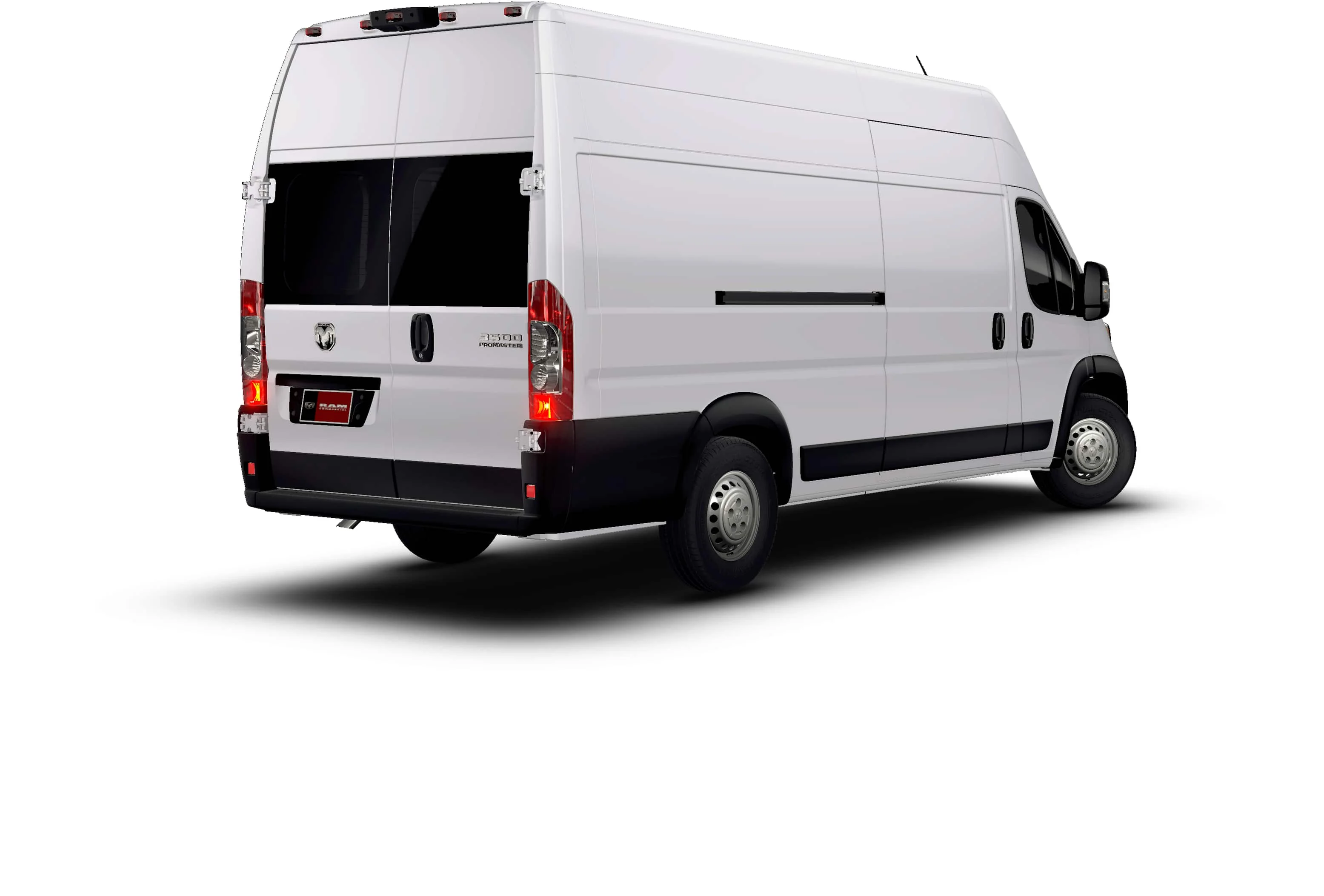 New 2026 Bright White Clear-Coat Exterior Paint RAM Super High Roof image 14