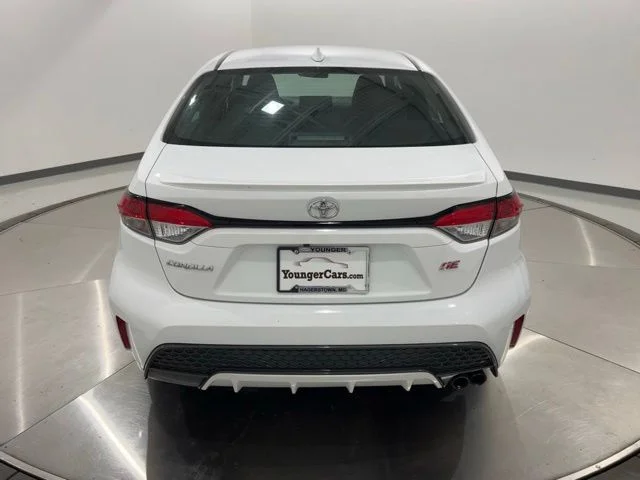 Used 2021 White Toyota SE image 4