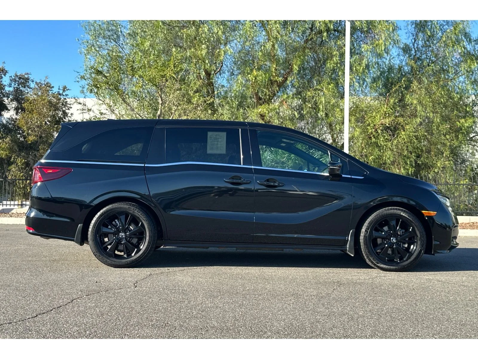 Used 2024 Crystal Black Pearl Honda Sport image 7
